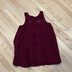 Free People Lace Tank Racerback